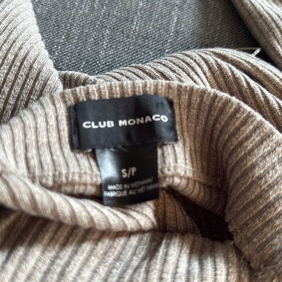 Club Monaco | Melissah Knit Long Sleeve Belted Dress - Picture 4 of 9